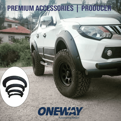 Oneway Kotflügelverbreiterungen MITSUBISHI L200 Triton Serie 5 2015-2018 mit ABE TÜV