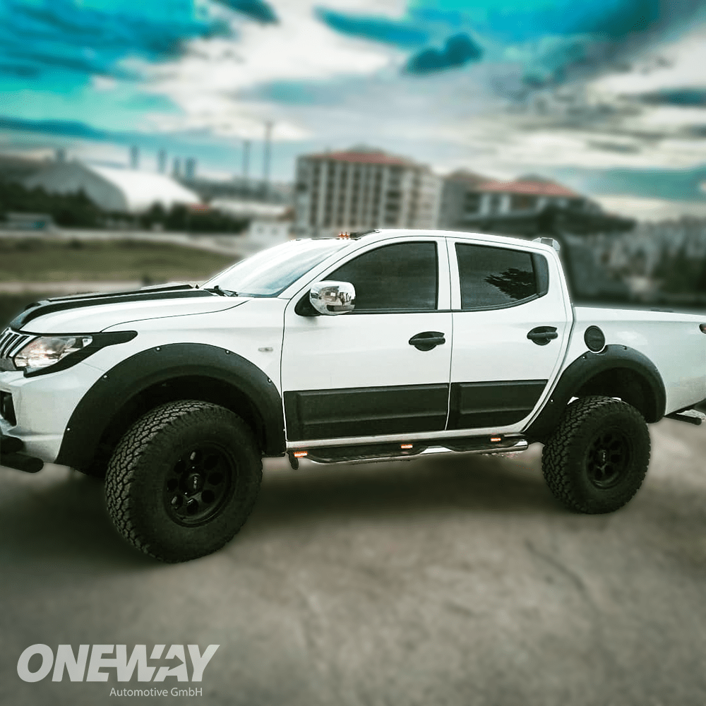 Oneway Kotflügelverbreiterungen MITSUBISHI L200 Triton Serie 5 2015-2018 mit ABE TÜV