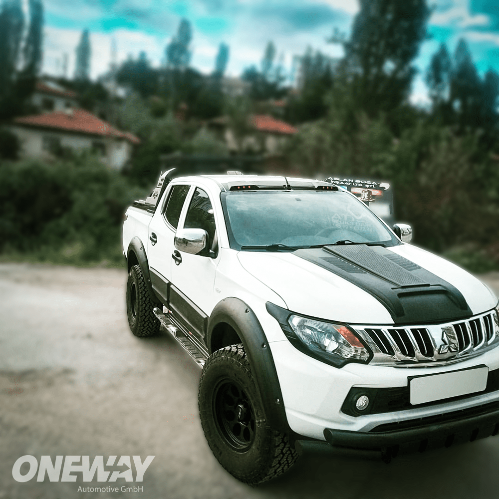 Oneway Kotflügelverbreiterungen MITSUBISHI L200 Triton Serie 5 2015-2018 mit ABE TÜV