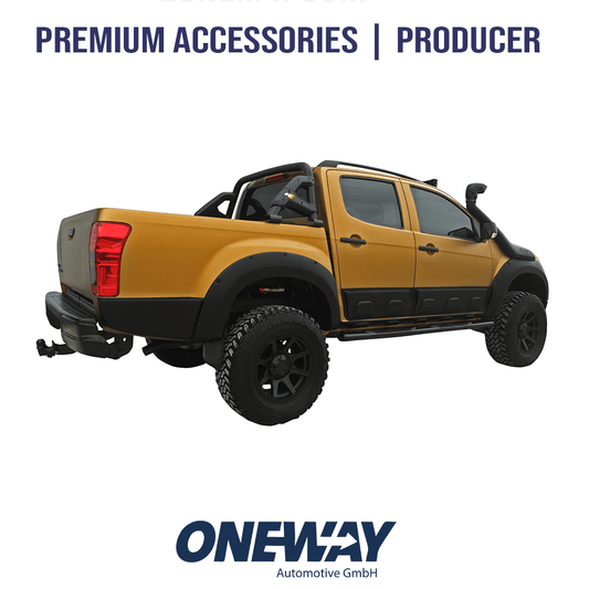 Oneway Kotflügelverbreiterungen ISUZU D-Max Serie 2 2012-2019 mit ABE TÜV