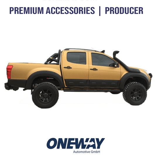 Oneway Kotflügelverbreiterungen ISUZU D-Max Serie 2 2012-2019 mit ABE TÜV