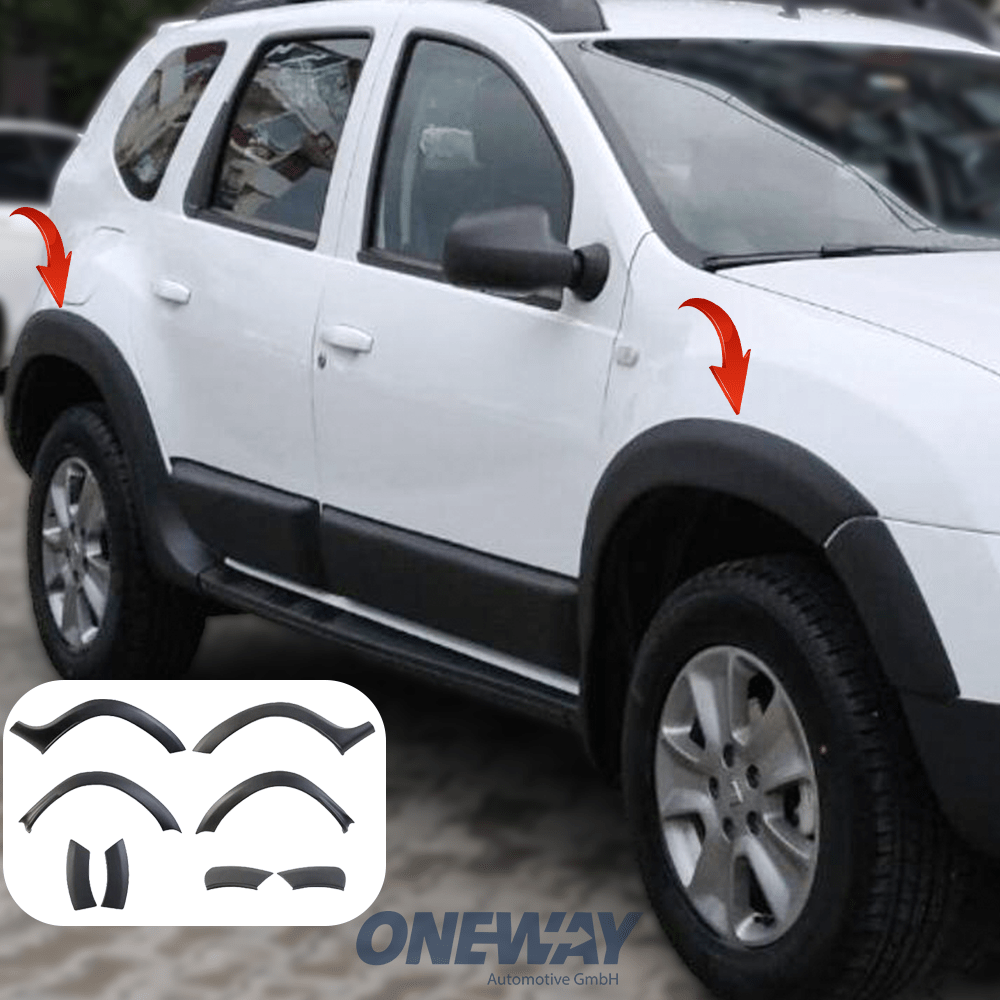Oneway Radlaufleisten DACIA Duster Serie 1 2010-2017 mit ABE TÜV