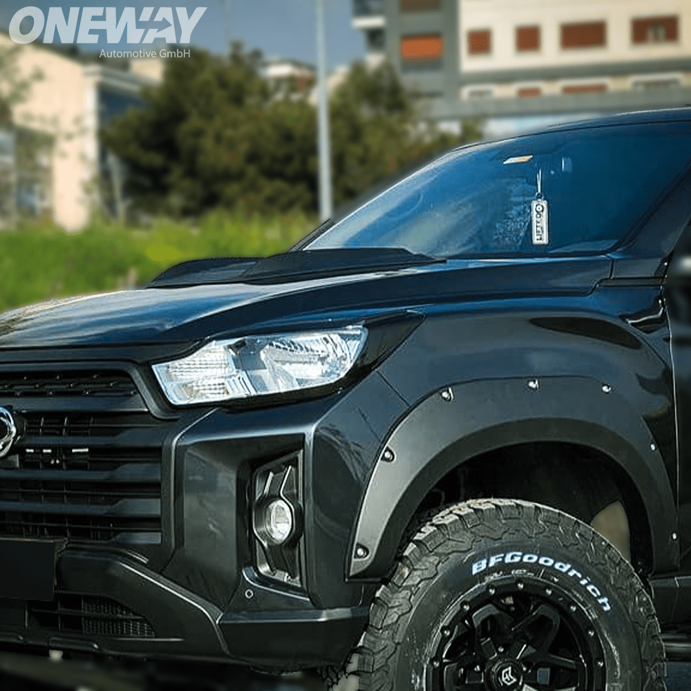 Oneway Kotflügelverbreiterungen SSANGYONG Musso Grand 2018-2020 mit ABE TÜV