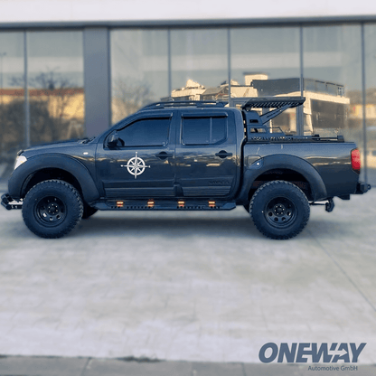Oneway Kotflügelverbreiterungen NISSAN Navara D40 2005-2010 mit ABE TÜV