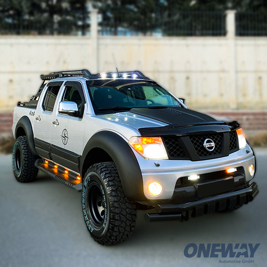 Oneway Kotflügelverbreiterungen NISSAN Navara D40 2010-2014 mit ABE TÜV