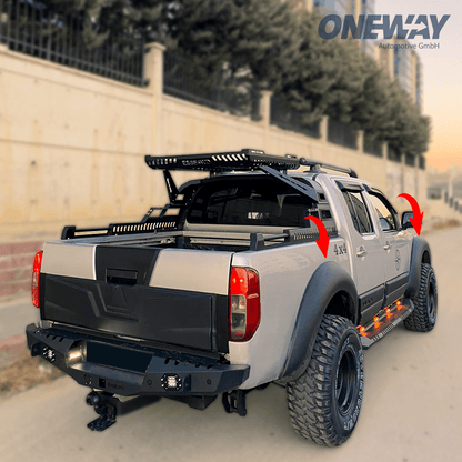 Oneway Kotflügelverbreiterungen NISSAN Navara D40 2010-2014 mit ABE TÜV