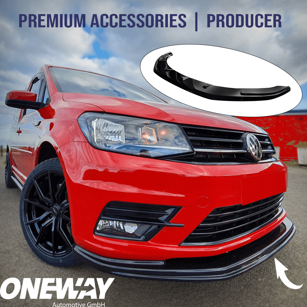 Oneway Frontspoiler VW Caddy MK4 2015-2021 mit ABE TÜV