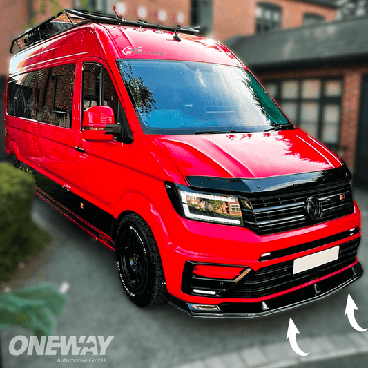 Oneway Frontspoiler VW Crafter MK2 / MAN TGE MK1 Vorfacelift 2017+ mit ABE TÜV