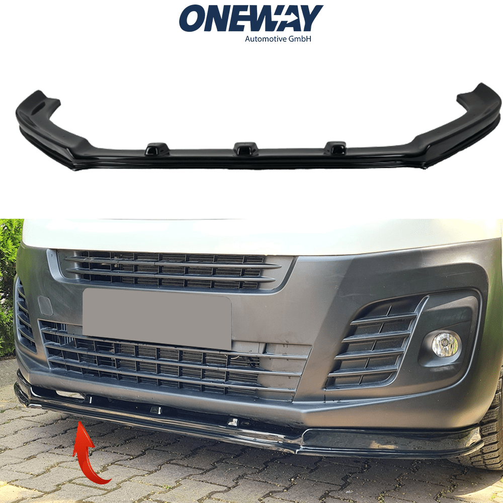 Oneway Frontspoiler PEUGEOT Expert 3. Generation 2016+ mit ABE TÜV