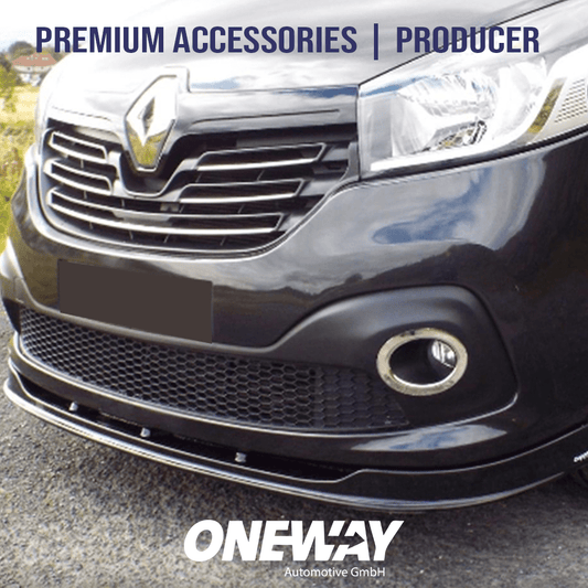Oneway Frontspoiler RENAULT Trafic X82 2014-2018 mit ABE TÜV