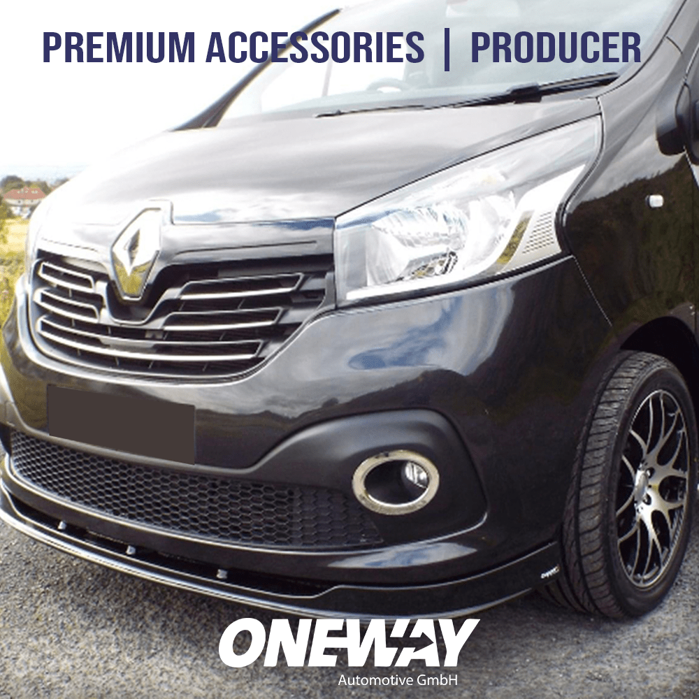 Oneway Frontspoiler RENAULT Trafic X82 2014-2018 mit ABE TÜV