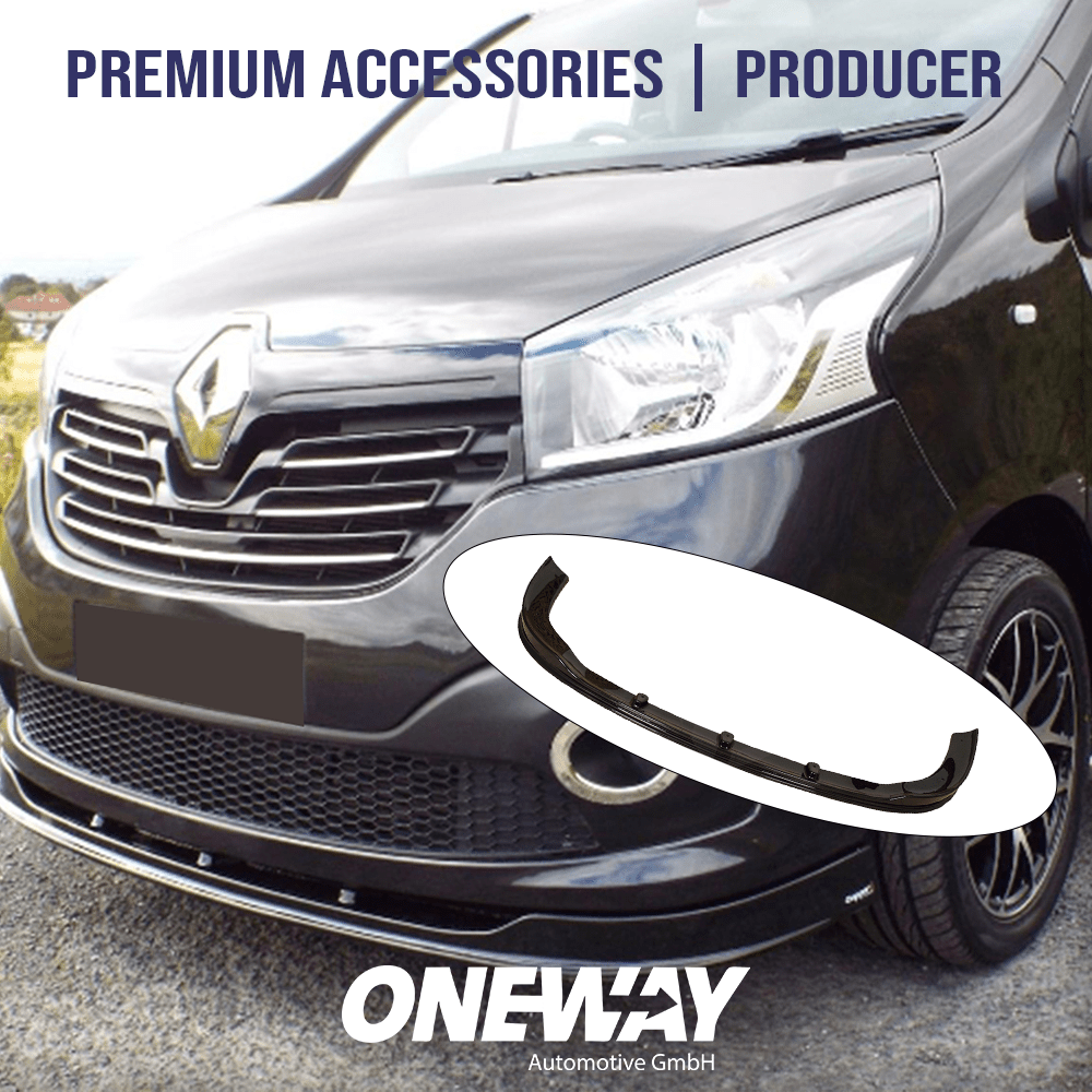 Oneway Frontspoiler RENAULT Trafic X82 2014-2018 mit ABE TÜV