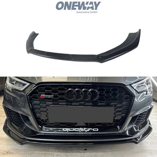 Oneway Frontspoiler AUDI RS3 8V FL 2017-2020 mit ABE TÜV