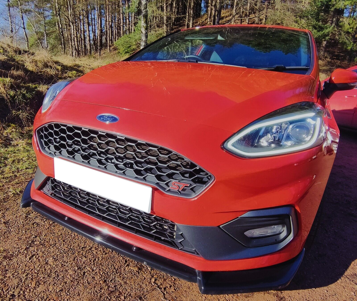 Oneway Frontspoiler FORD Fiesta MK8 ST / ST-Line 2017-2021 mit ABE TÜV