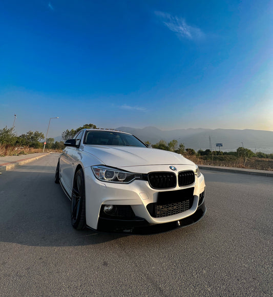 Oneway Frontspoiler BMW 3er F30 M-Paket 2012-2019 mit Flaps mit ABE TÜV
