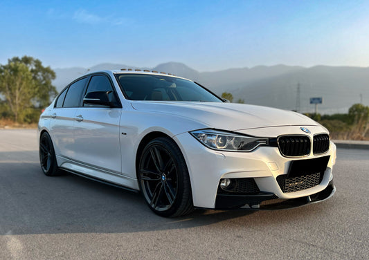 Oneway Frontspoiler BMW 3er F30 M-Paket 2012-2019 mit Flaps mit ABE TÜV