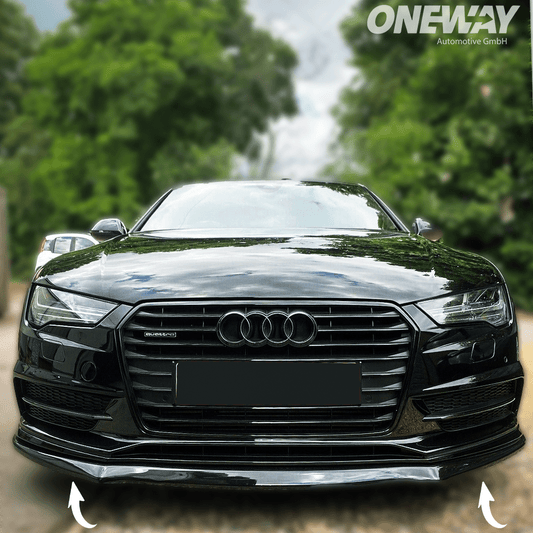 Oneway Frontspoiler AUDI S7 / A7 S-Line C7 FL 2014-2017 mit ABE TÜV