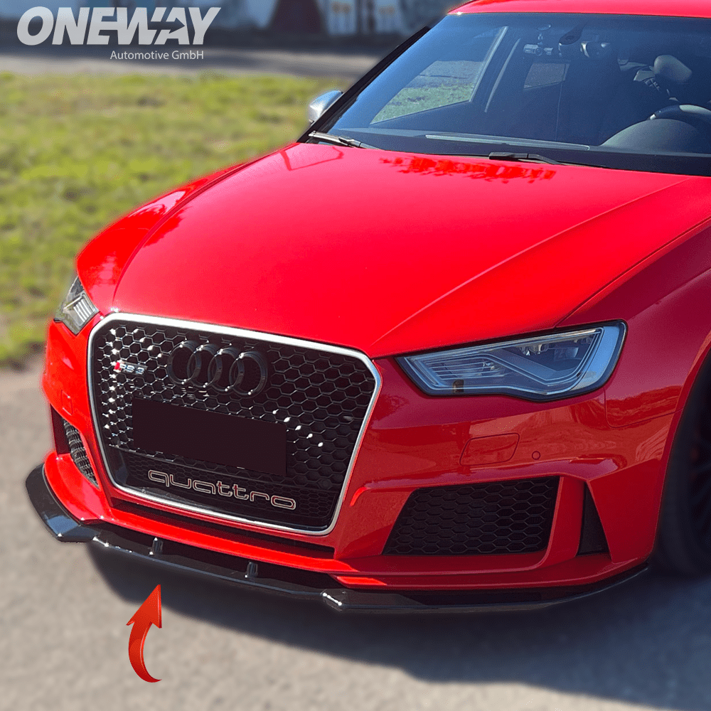 Oneway Frontspoiler AUDI RS3 8V Sportback 2015-2016 mit ABE TÜV