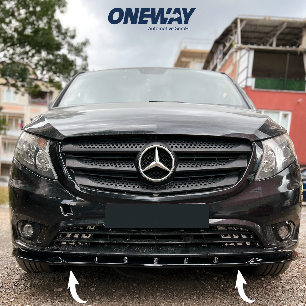 Oneway Frontspoiler MERCEDES Vito W447 Facelift 2020+ mit ABE TÜV
