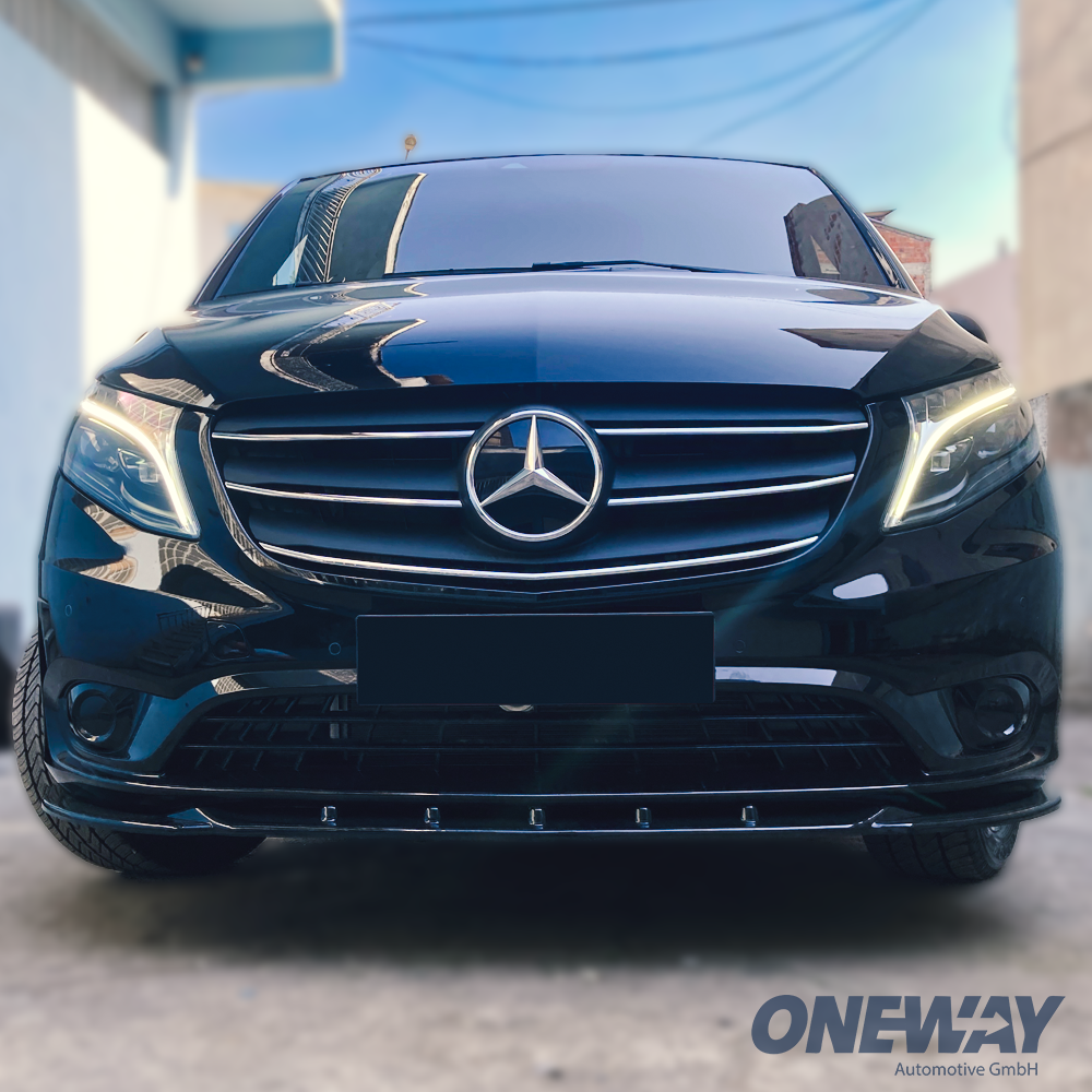 Oneway Frontspoiler MERCEDES Vito W447 Facelift 2020+ mit ABE TÜV