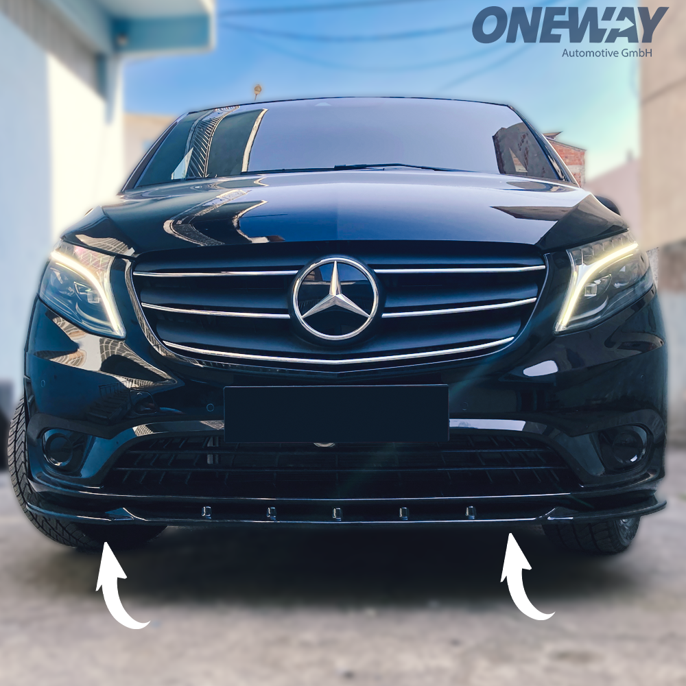 Oneway Frontspoiler MERCEDES Vito W447 Facelift 2020+ mit ABE TÜV