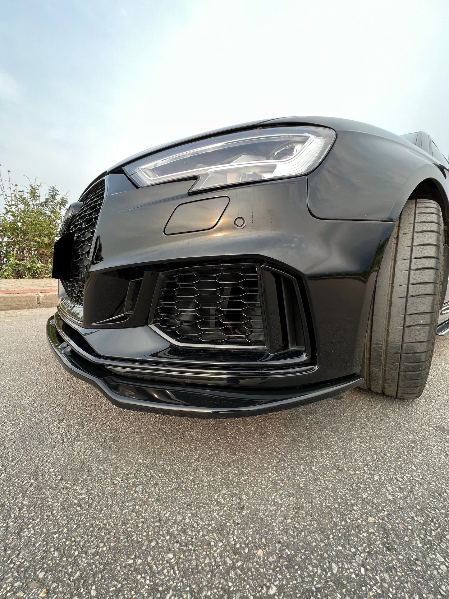 Oneway Frontspoiler AUDI RS3 8V Facelift Sportback 2017-2019 V3 mit ABE TÜV