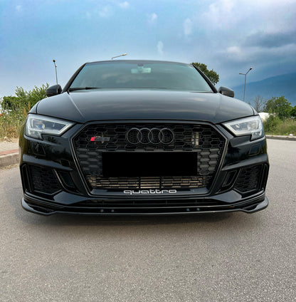 Oneway Frontspoiler AUDI RS3 8V Facelift Sportback 2017-2019 V3 mit ABE TÜV