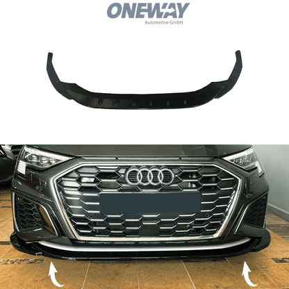 Oneway Frontspoiler AUDI A3 S-Line / S3 8Y 2020+ ohne ABE TÜV