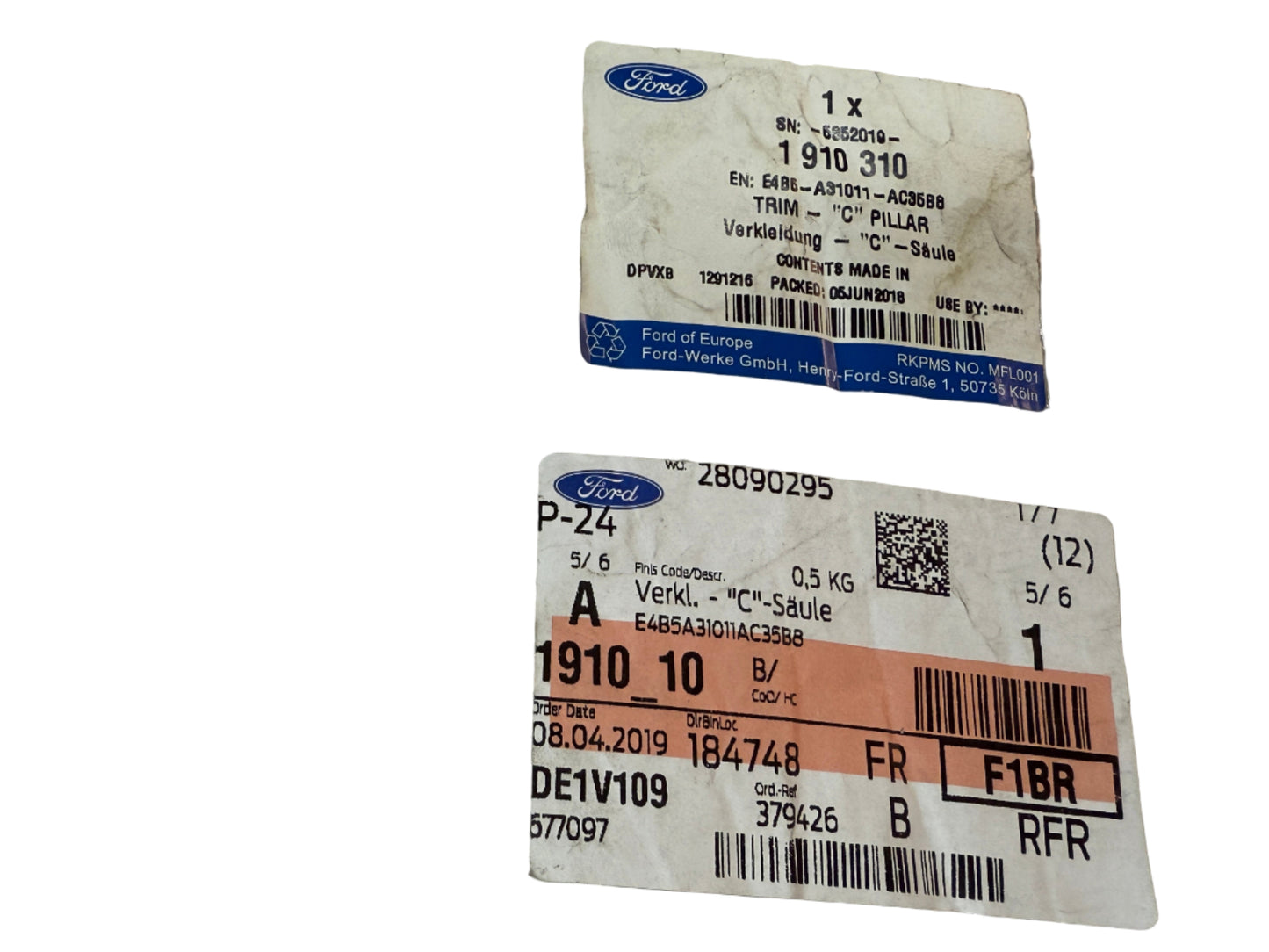 Original Ford KA+ MK3 17- C Säulen Verkleidung E4B5A31011AC35B8 NEU