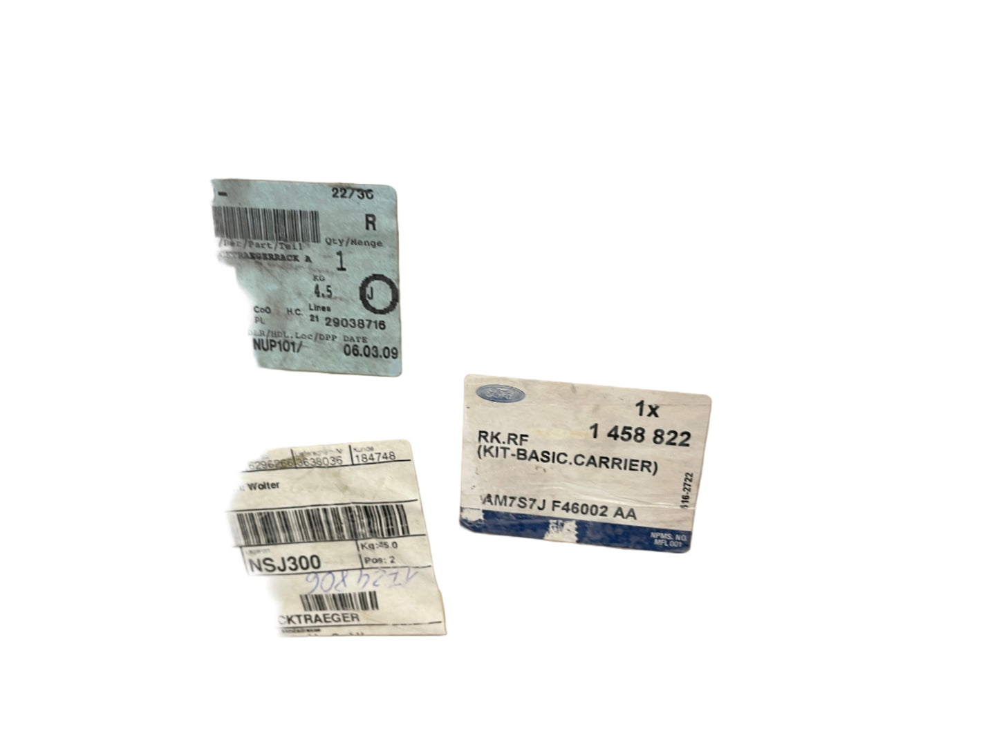 ORIGINAL FORD Mondeo MK4 Dachträger-Kit 1458822 NEU AM7S7JF46002AA