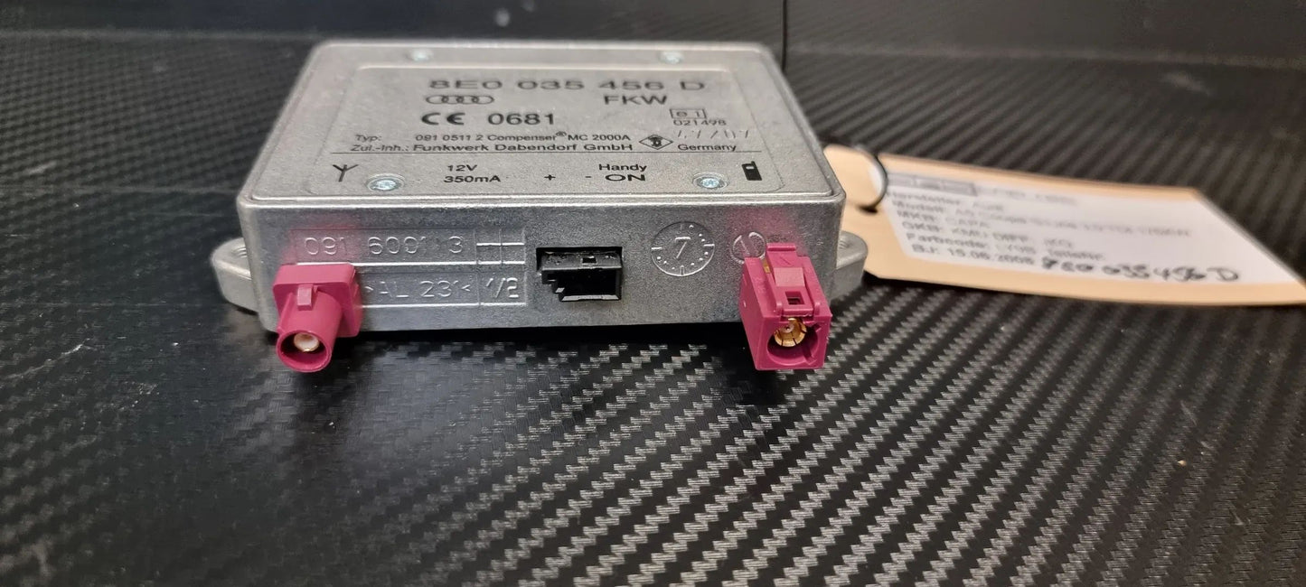 AUDI A3 A4 A5 A6 A8 Antennenverstärker 8E0035456D FM Verstärker Radio Steuergerät