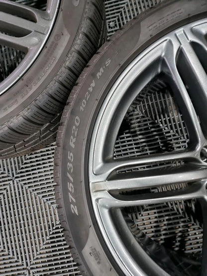 Original Audi RS6 4F Winterräder 275/35R20 9,5x20 ET36 4F0601025BR CS Winter Alufelge