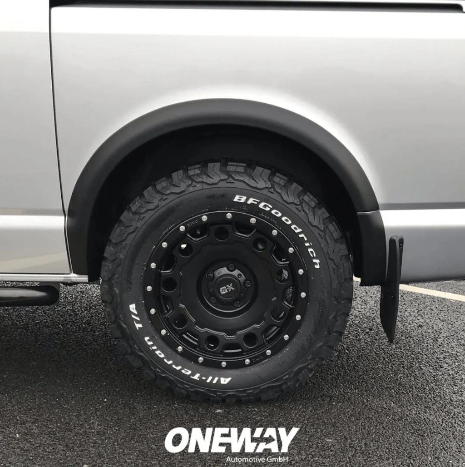 Oneway Radlaufleisten WA03.010 VW Transporter T6 2015–2019 mit ABE TÜV
