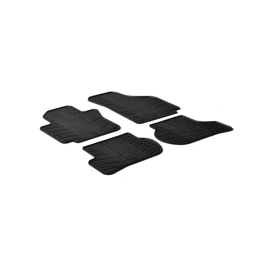 Satz Gummimatten passend für Seat Altea inkl. XL 2004- (T Profil 4-teilig + Montage-clips)