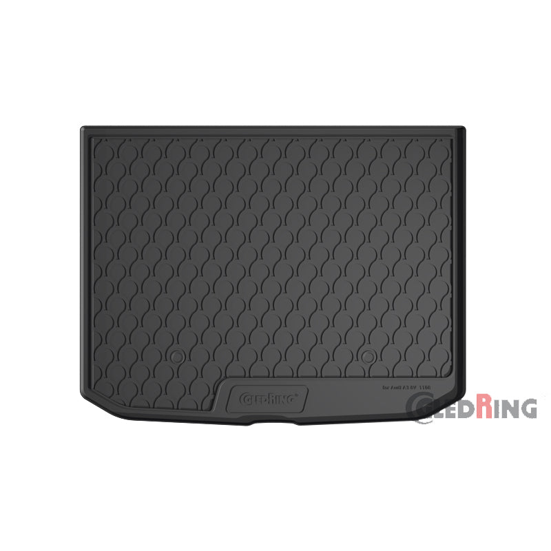 Rubbasol (Gummi) Kofferraumwanne passend für Audi A3 8V Sportback 2012-2020 (Höhe variabele Ladeboden)