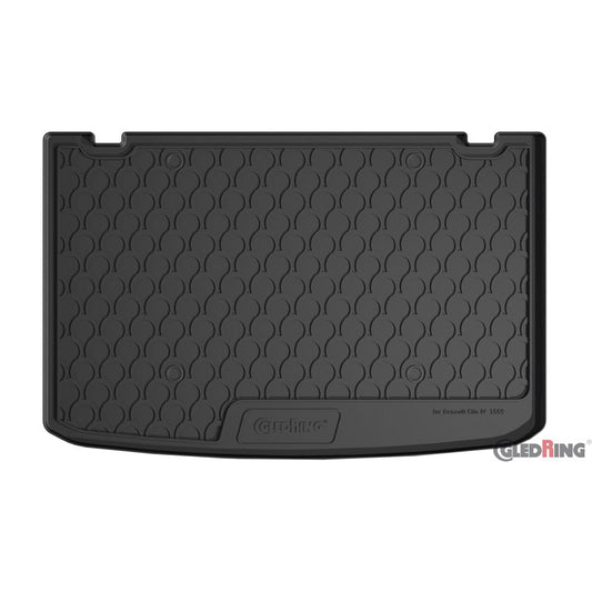 Rubbasol (Gummi) Kofferraumwanne passend für Renault Clio IV 5-türer 2012-