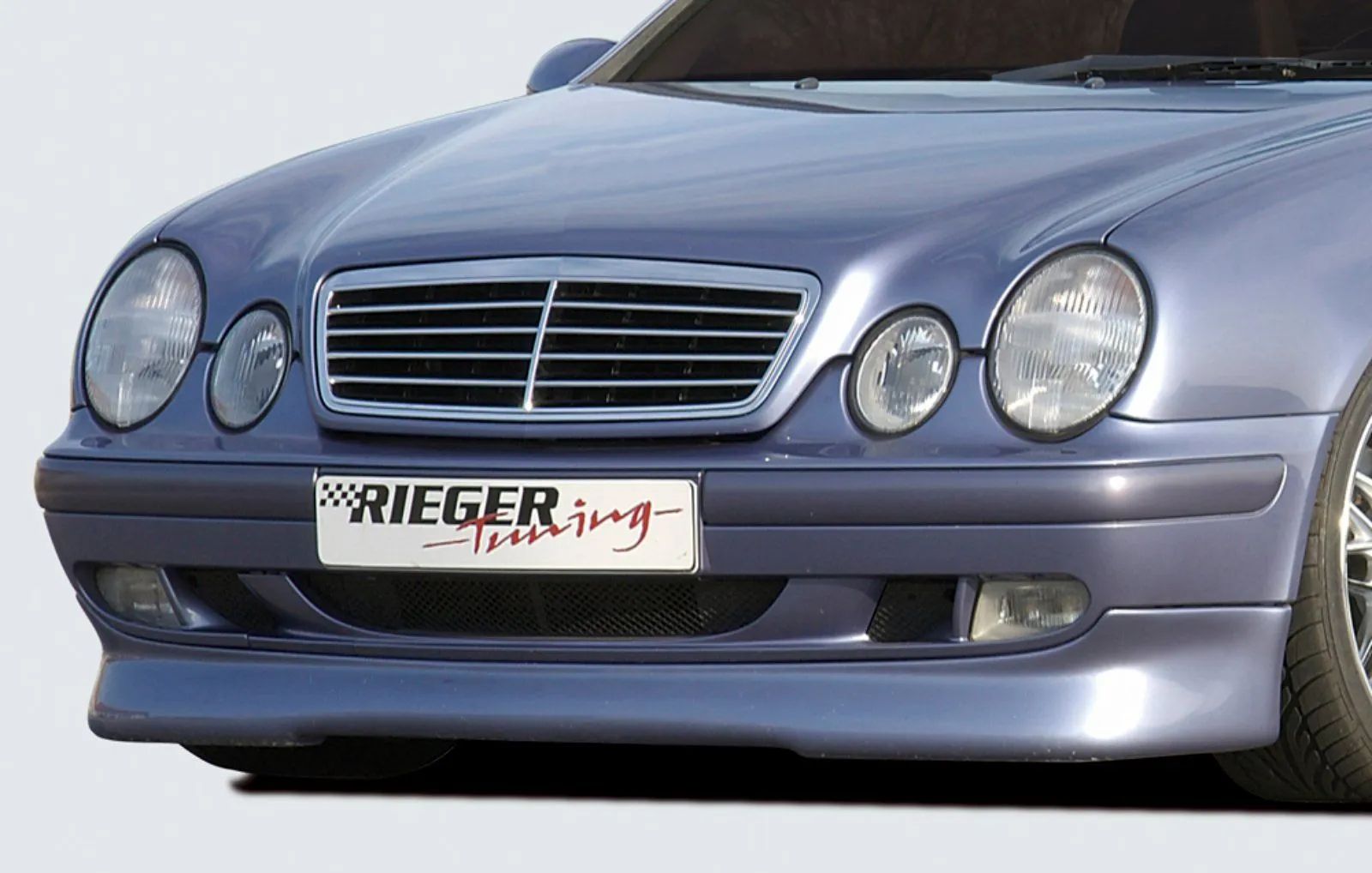 Rieger Spoilerlippe 71001 Elegance Avantgarde 03- CLK (W208) Cabrio Coupe Unterbau ABS