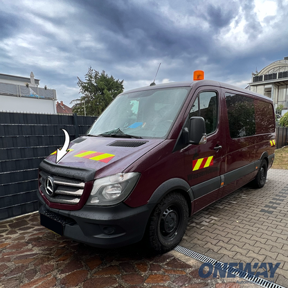 Oneway Motorhaubenschutz MERCEDES Sprinter W906 Facelift 2014-2018 v2