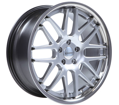 Concave Hypersilber-inox
