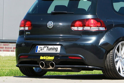 Heckansatz 2 tlg Volkswagen Golf 6R, Typ 1K Bj.: 2009-2013 Carbon
