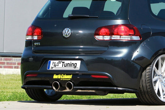 Heckansatz 2 tlg Volkswagen Golf 6R, Typ 1K Bj.: 2009-2013 Carbon