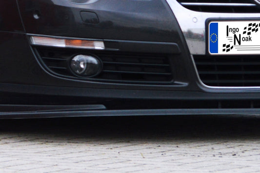CUP Frontspoilerlippe ABS Volkswagen Passat 3C, B6 Bj.: 2005-2010 Schwarz Glanz