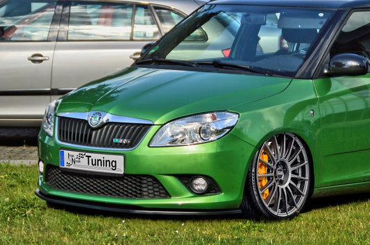 CUP Frontspoilerlippe ABS Skoda Fabia RS II Bj.: 2010-2014 Carbon