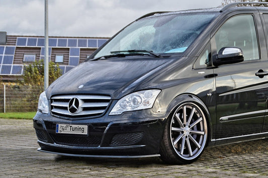 CUP Frontspoilerlippe ABS Mercedes Benz Viano, W639/V639 Bj.:2010-2014 Carbon