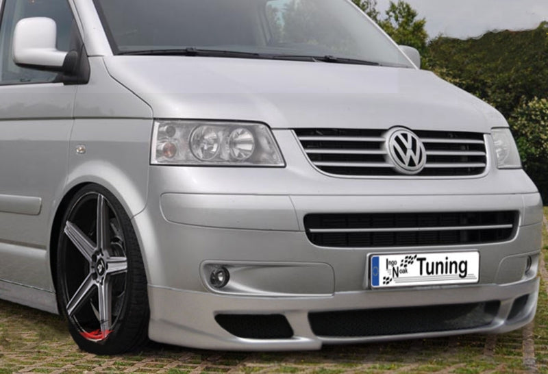 Frontansatz ABS inkl. Gittersatz Volkswagen Bus T5 Bj.: 2003-2009 Schwarz Glanz