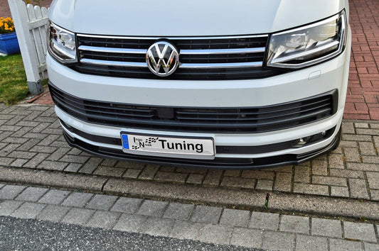CUP Frontspoilerlippe ABS Volkswagen Bus T6 ab Bj.: 2015- Carbon