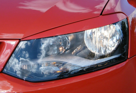 Scheinwerferblenden Volkswagen Polo 5, 6R Bj.: 2009-2014 Schwarz Matt
