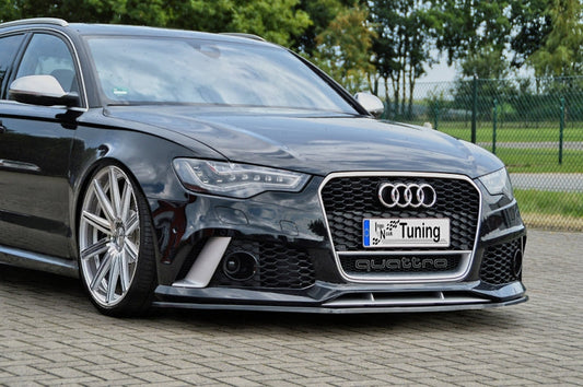 CUP Frontspoilerlippe ABS Audi RS6,4G, C7 ab Bj.: 2013 - Carbon
