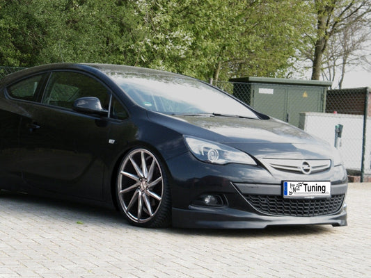 Frontspoiler ABS Opel Astra J GTC ab Bj.: 11/2012- Carbon