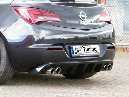 Heckdiffusor ABS Opel Astra J GTC ab Bj.: 11/2012- Carbon